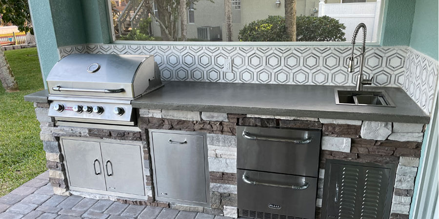 Outdoor Kitchen by Brevard Outdoors Services LLC